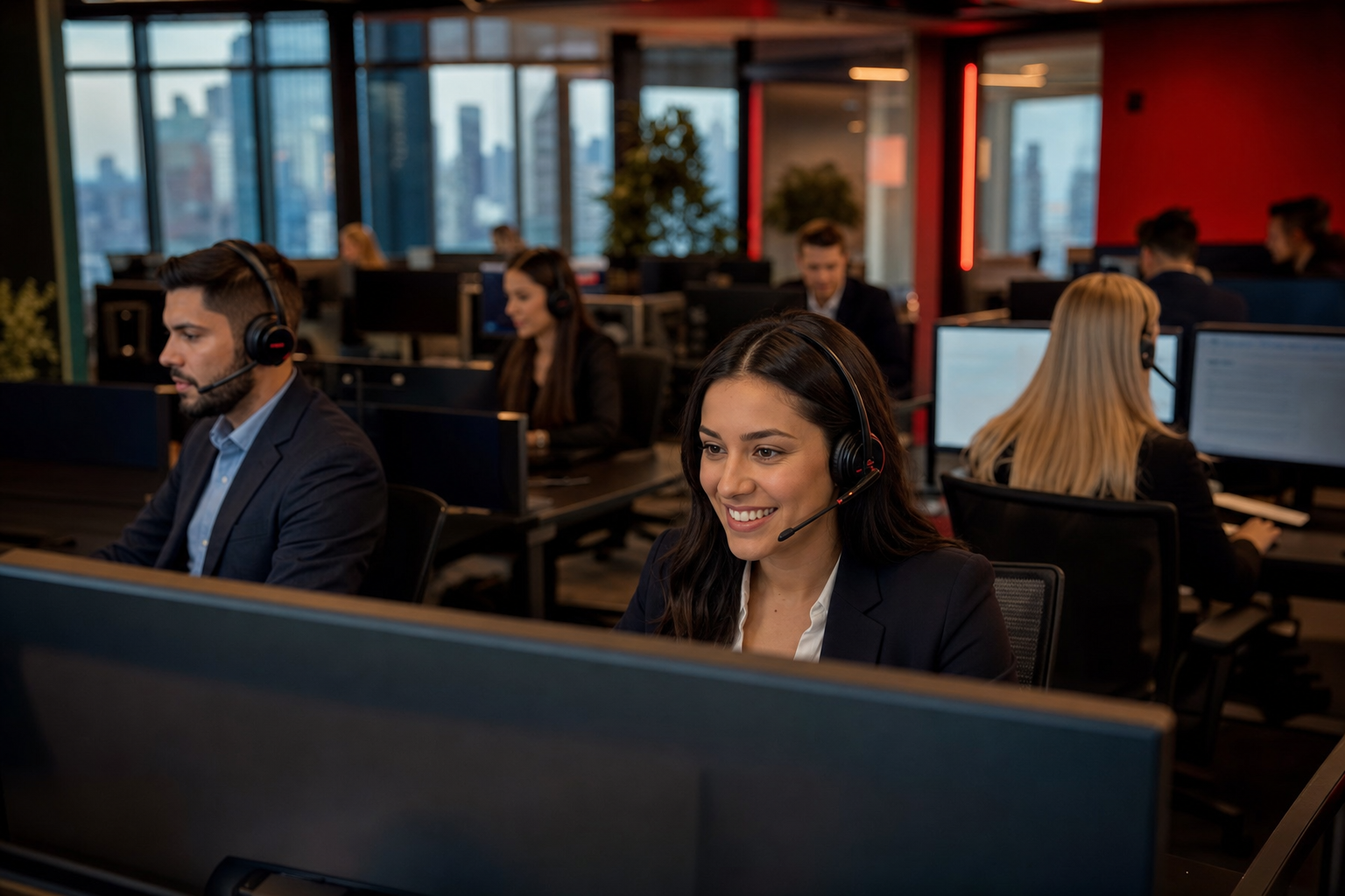 The Disruption Group in-office sales floor